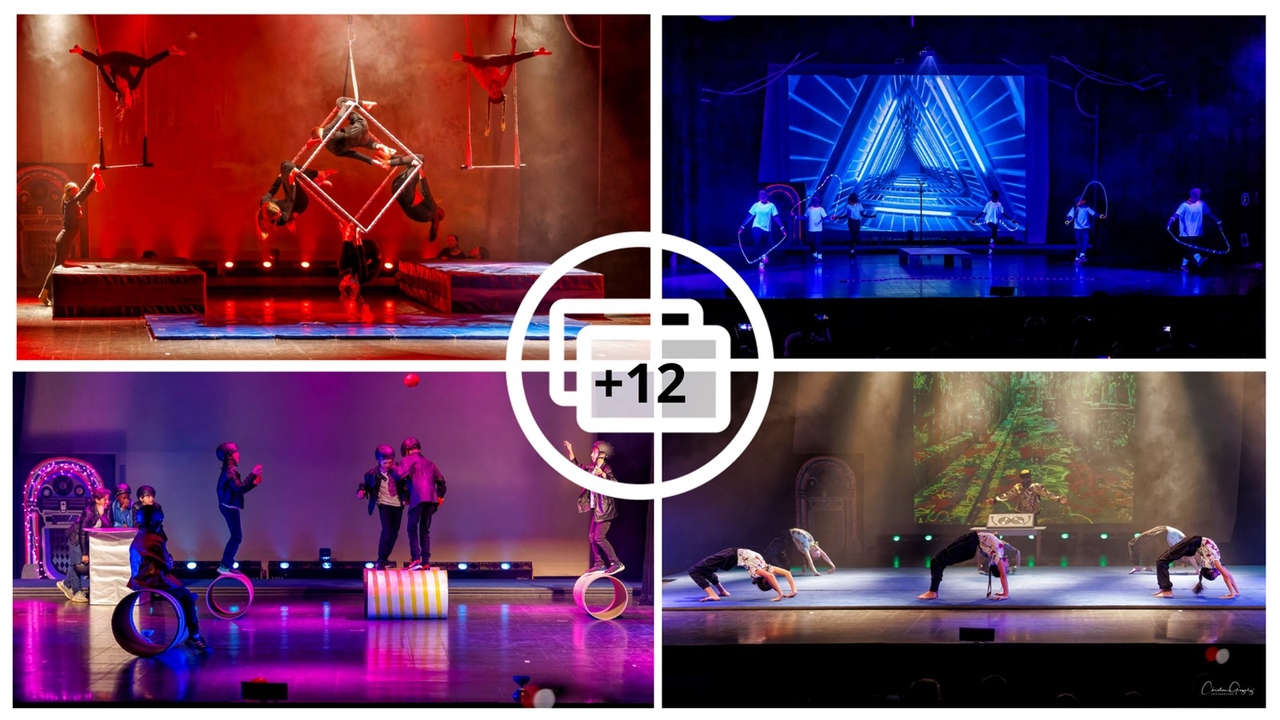 Retour en images sur le spectacle de cirque de l'école primaire Harwood 
