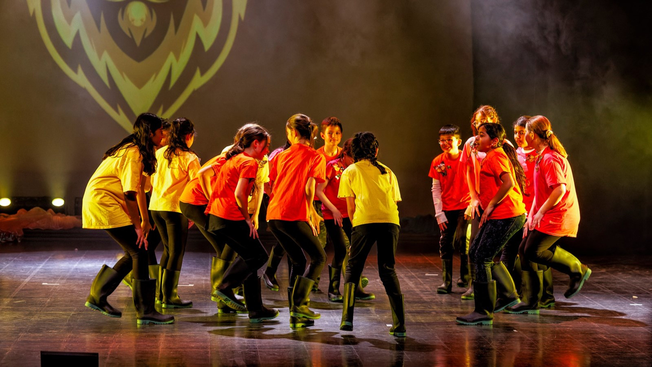 Retour en images sur le spectacle de cirque de l'école primaire Harwood