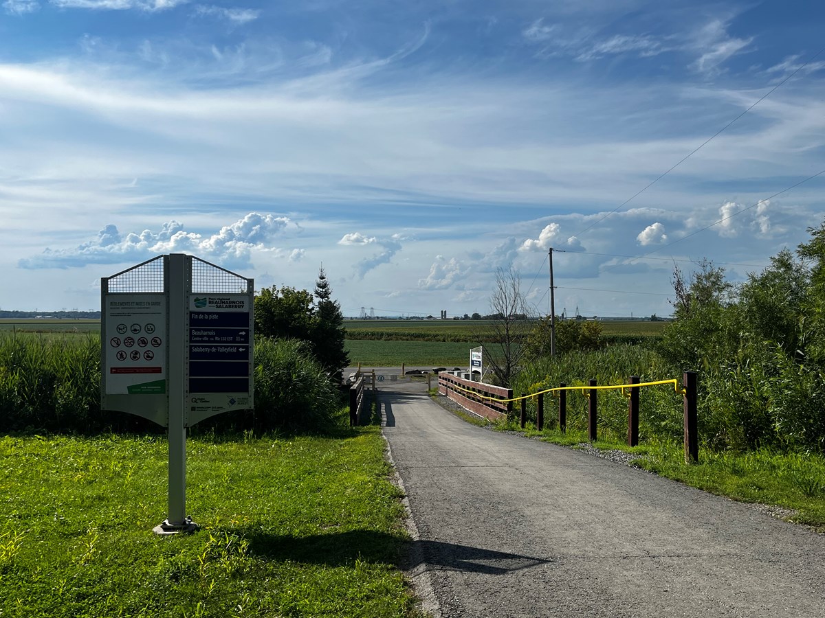 Reconstruction d'un tronçon de piste cyclable à Beauharnois