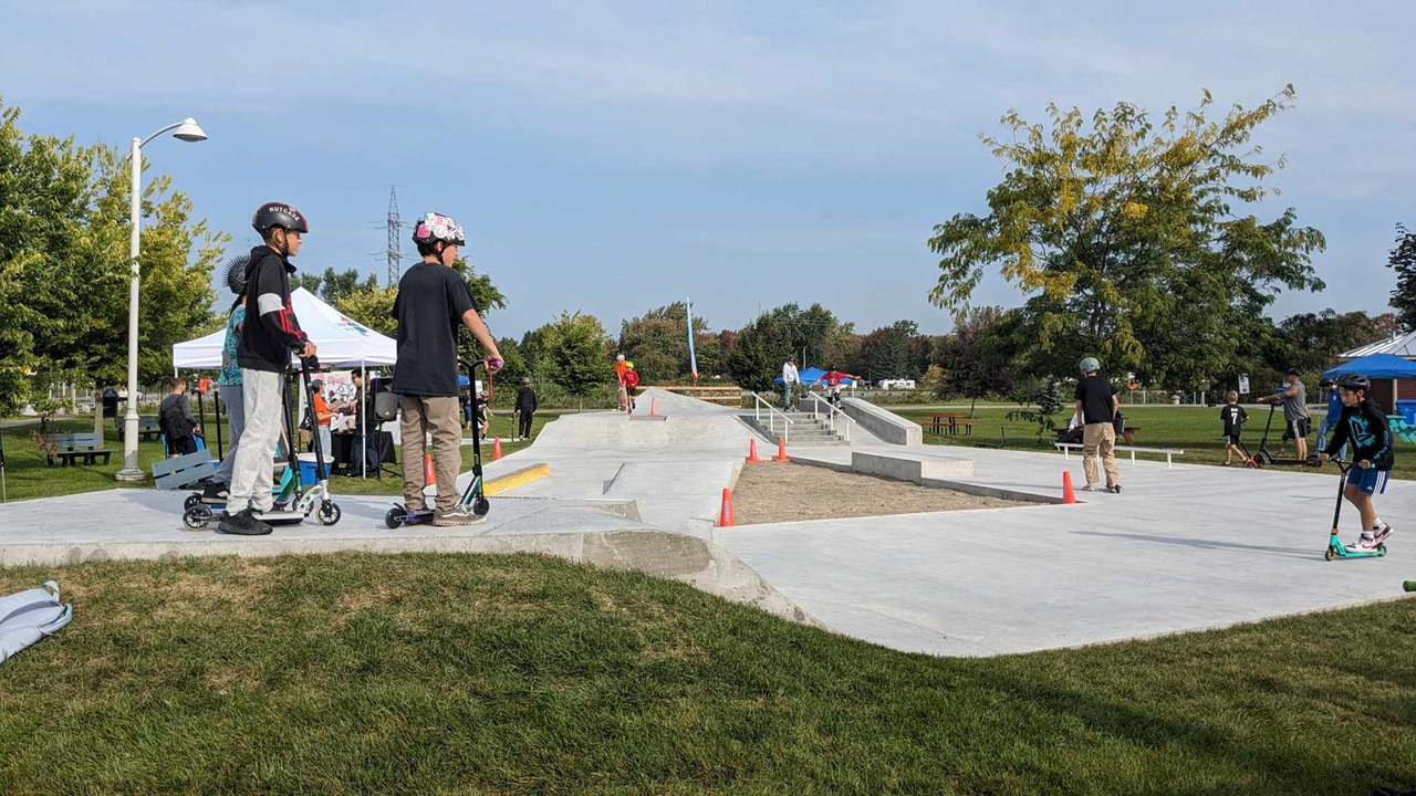 Le skatepark du parc Paul-Stevens est officiellement inauguré