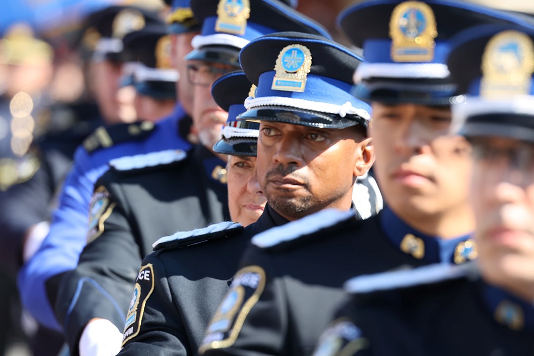 Des policiers de Vaudreuil-Soulanges rendent hommage à leurs collègues disparus