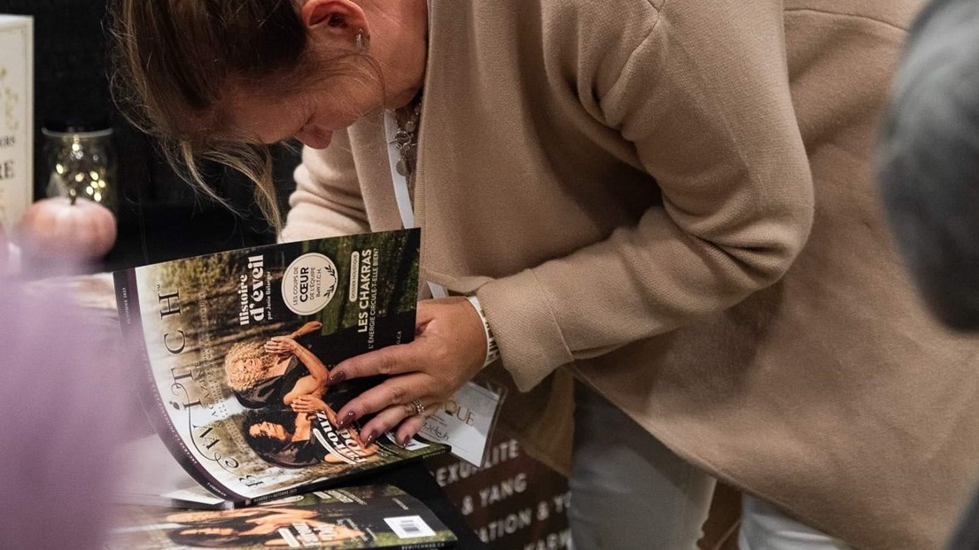 Une résidente de Saint-Zotique lance son propre magazine spirituel