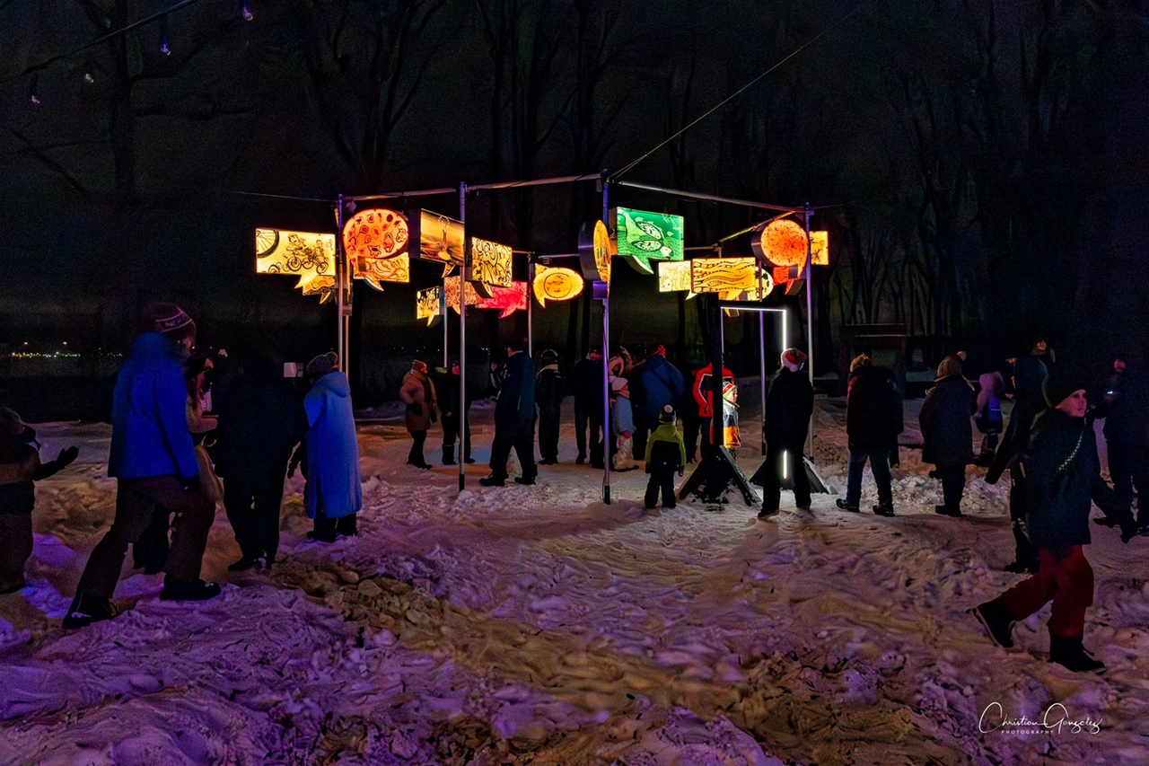 Vaudreuil-Dorion inaugure la 4e édition de l'exposition Lumin'Art
