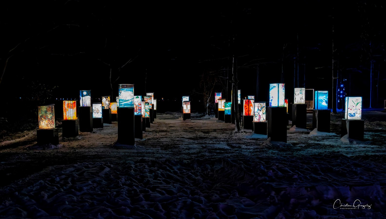 Vaudreuil-Dorion inaugure la 4e édition de l'exposition Lumin'Art