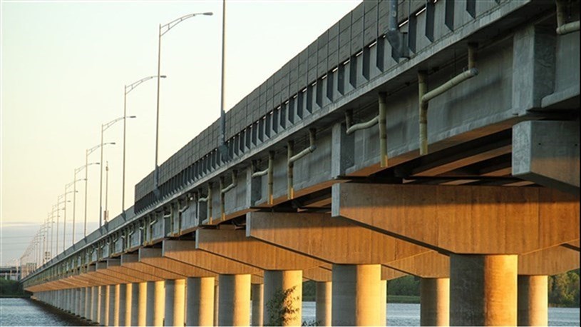 Le pont de l'Île-aux-Tourtes en 2023