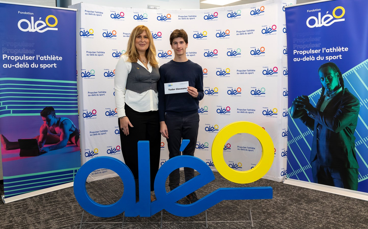 La Fondation Aléo récompense quatre athlètes d'ici