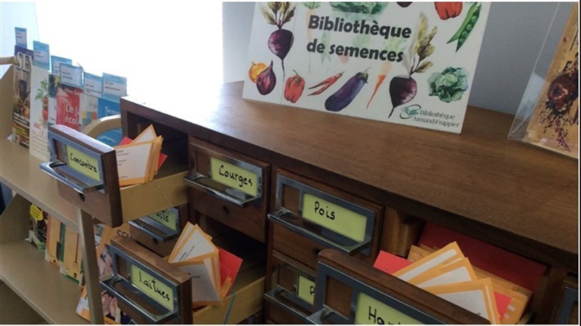 Visitez la bibliothèque de semences à Salaberry-de-Valleyfield