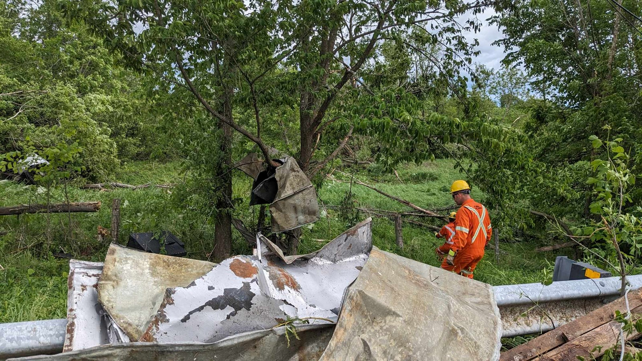 En images : un paysage désolant au lendemain de la tornade