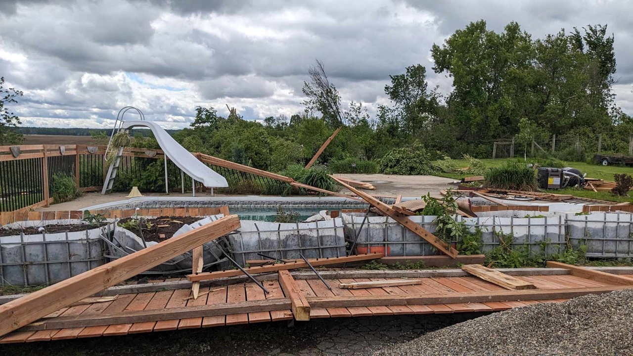 En images : un paysage désolant au lendemain de la tornade