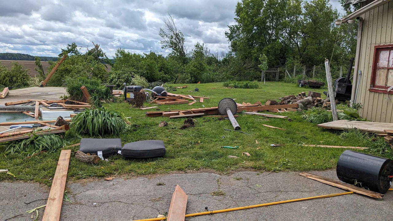 En images : un paysage désolant au lendemain de la tornade