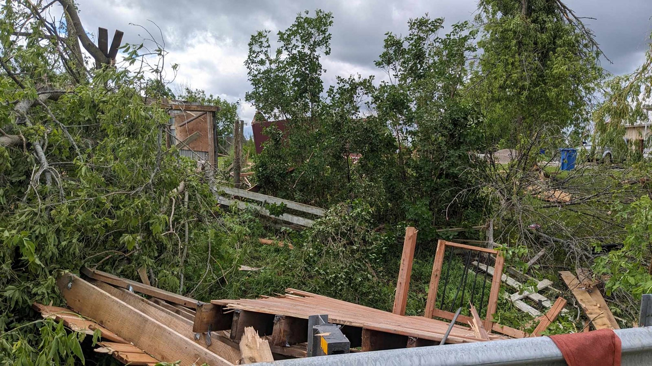 En images : un paysage désolant au lendemain de la tornade
