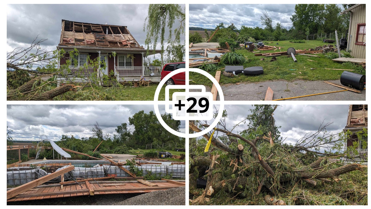 En images : un paysage désolant au lendemain de la tornade