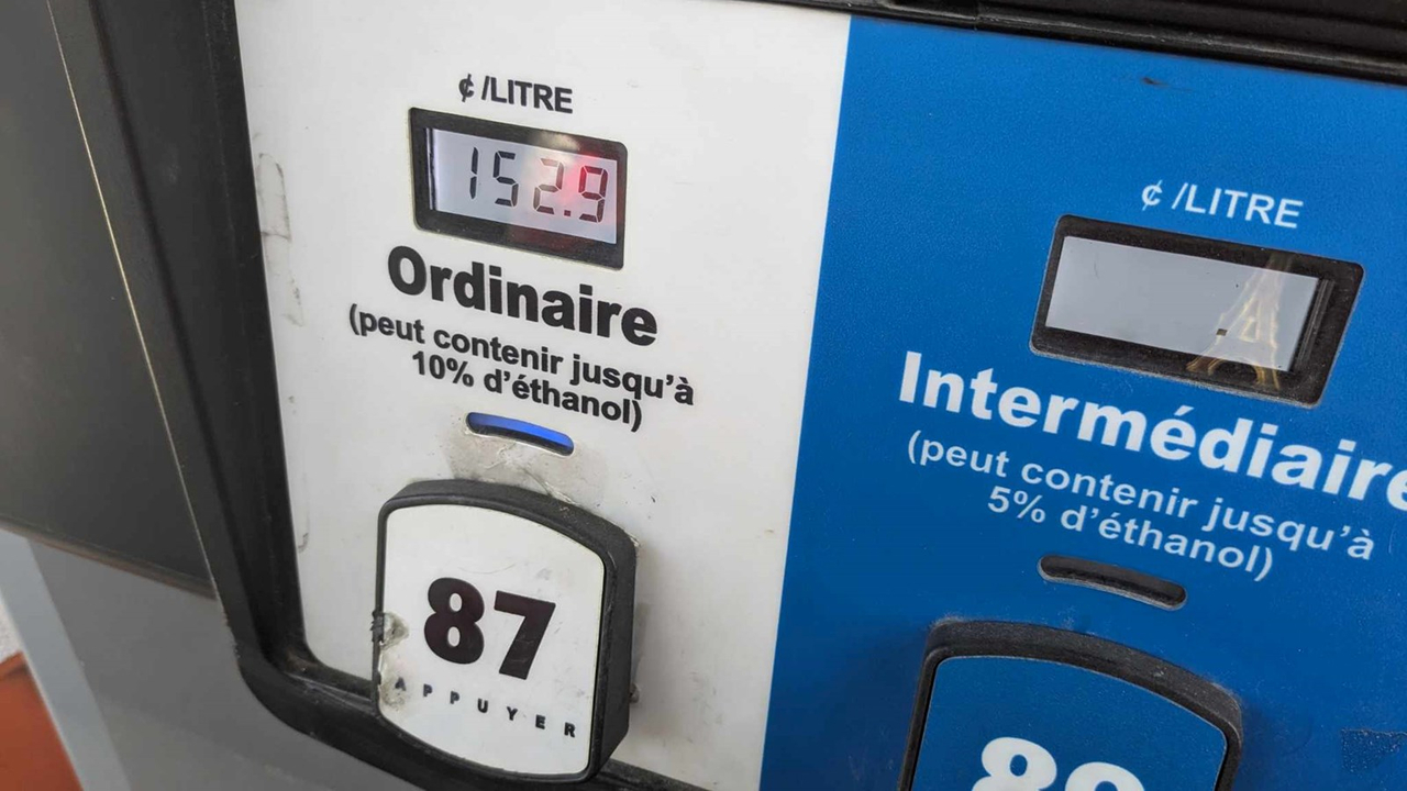 Le prix de l'essence est en baisse dans Vaudreuil-Soulanges
