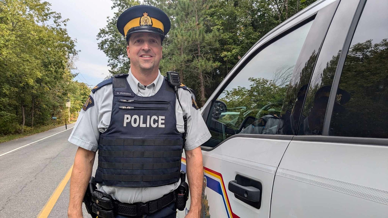 Le caporal Danny Paradis de la GRC prenait part à l'opération d'éradication du cannabis