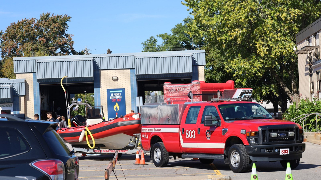 L'activité portes ouvertes attire 1200 visiteurs à la caserne de Coteau-du-Lac