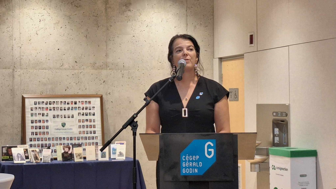 Julie Pelletier, directrice générale du Cégep Gérald-Godin