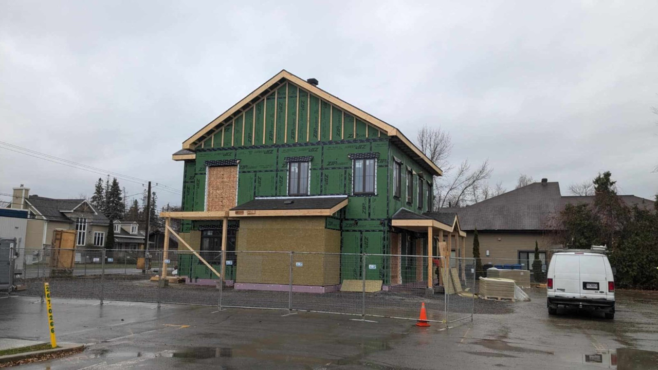 The new Maison de la Famille takes shape
