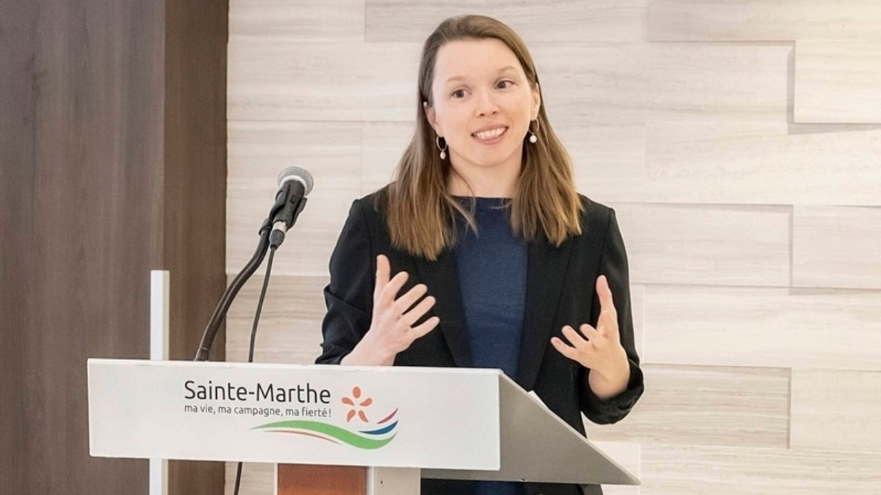 Janie Masse-Dufresne, conseillère scientifique en chef, municipalité de Sainte-Marthe et professeure adjointe au département de génie de la construction de l'ÉTS