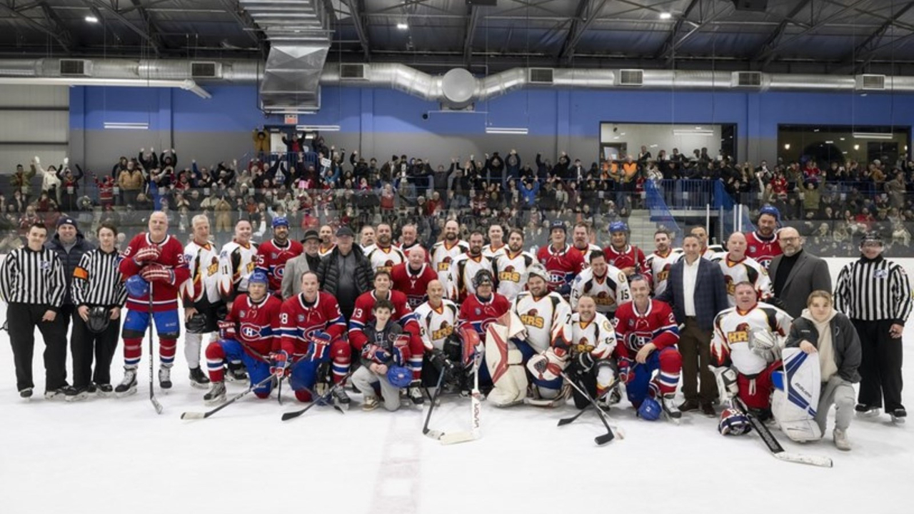 Retour en images sur la visite des Anciens Canadiens à Saint-Lazare ce samedi
