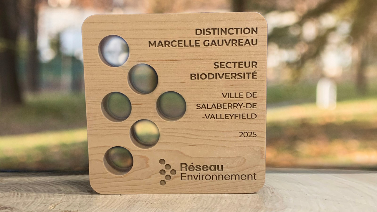 La Ville de Salaberry-de-Valleyfield récompensée pour ses efforts environnementaux