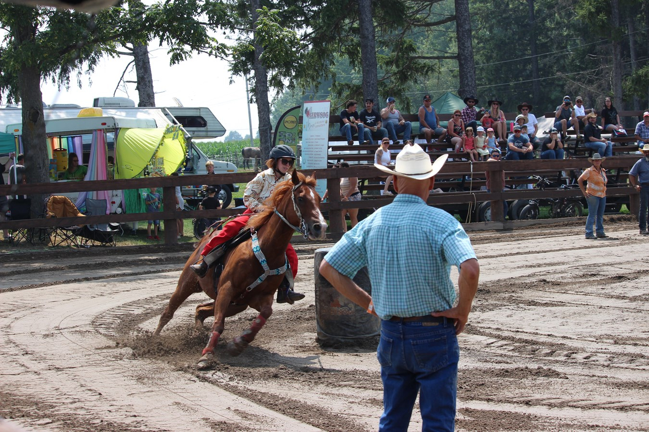 Au galop: le gymkhana de Sainte-Justine-de-Newton attire les foules