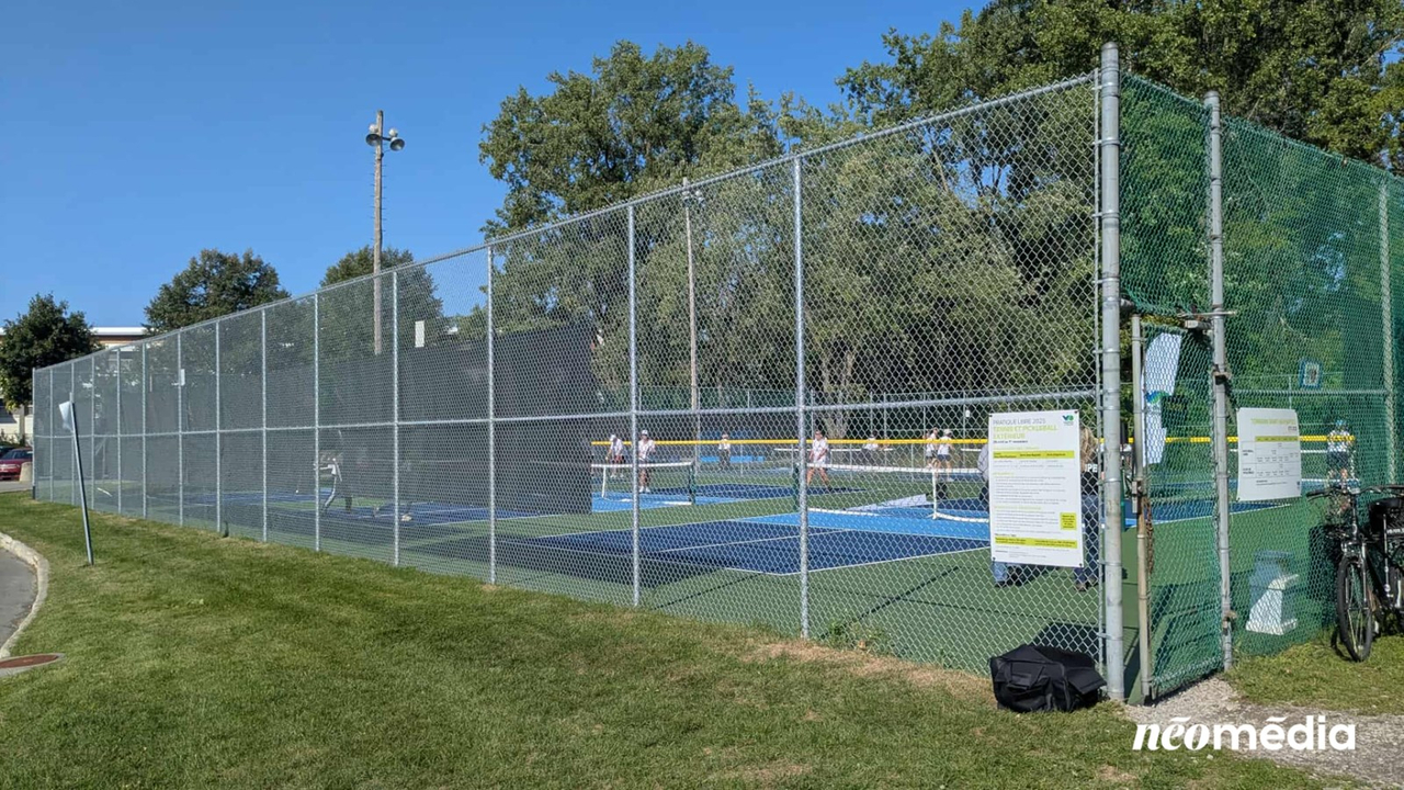 EN VIDÉO | Des nouveaux terrains de pickleball inaugurés à Vaudreuil-Dorion