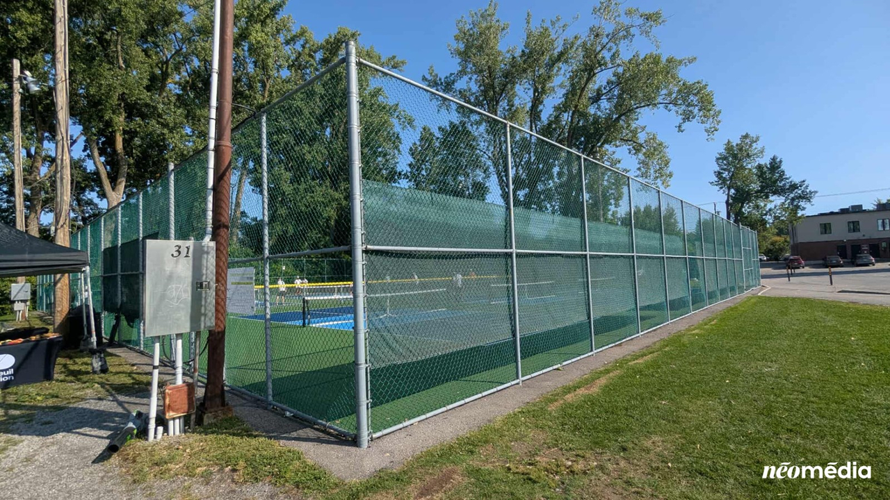 EN VIDÉO | Des nouveaux terrains de pickleball inaugurés à Vaudreuil-Dorion