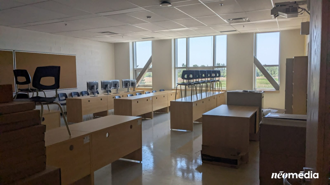 Des nouveaux locaux modernes et lumineux à la Baie-Saint-François