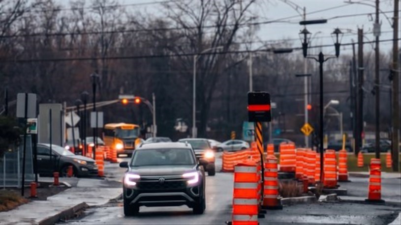 Les travaux se sont échelonnés sur plusieurs semaines à L'Île-Perrot 