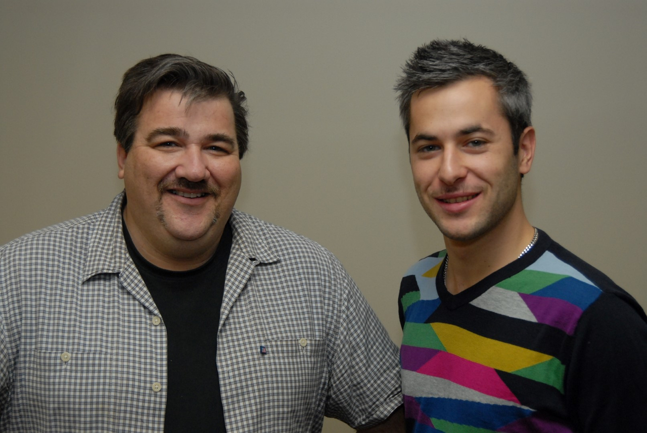 Lawrence-Olicier Benjamin et Yves Bélanger remercient tous ceux et celles qui les ont encouragés en effectuant des dons au nom de leur équipe via le site Internet www.ca.movember.com.(Photo : Luc Giard)