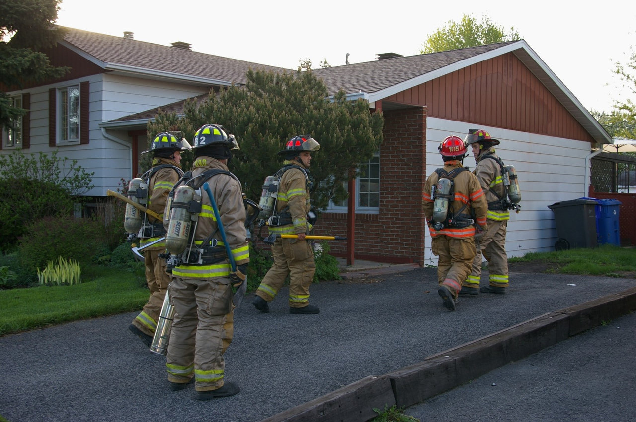 Un incendie rapidement maîtrisé