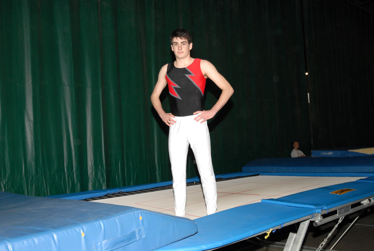 Maxime Proulx a terminé en 5e position en double mini trampoline aux Championnats canadiens.