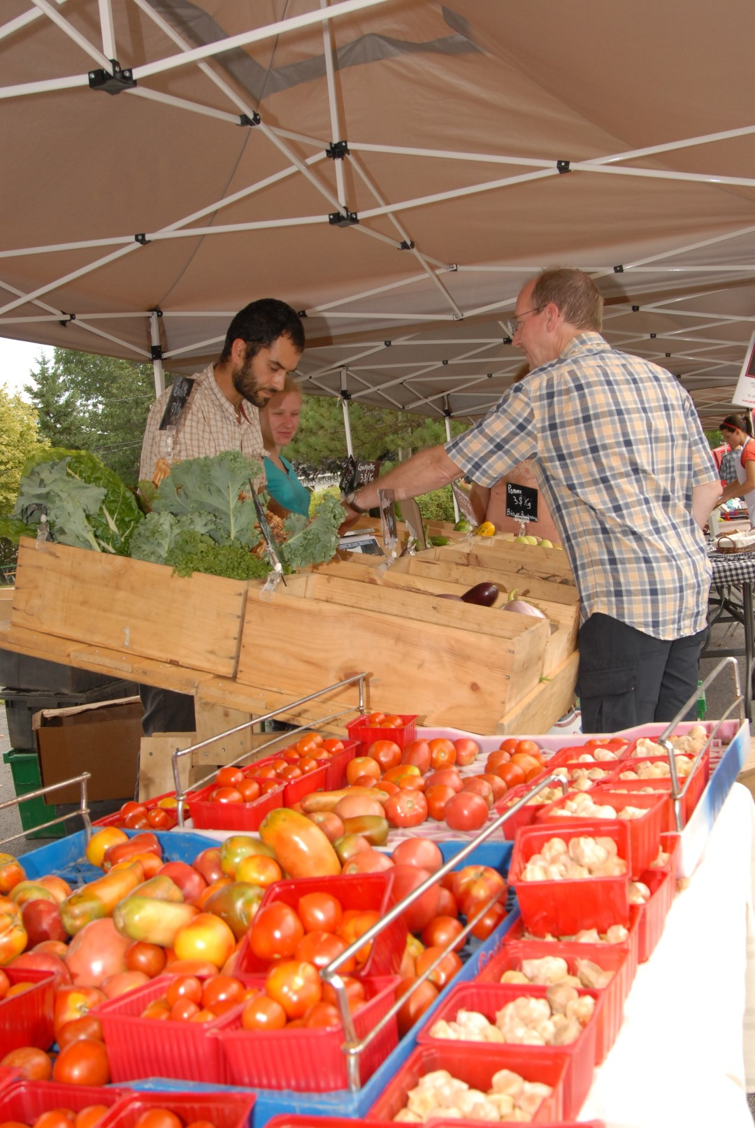 Le Marché Champêtre du Bassin de Chambly débutera ce samedi à 8 h 30.