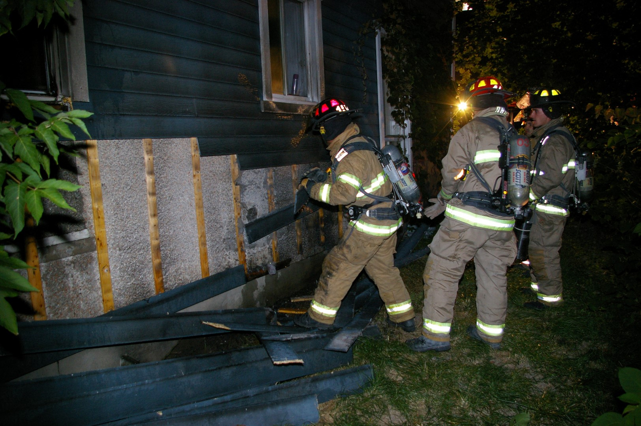 Un incendie rapidement maîtrisé