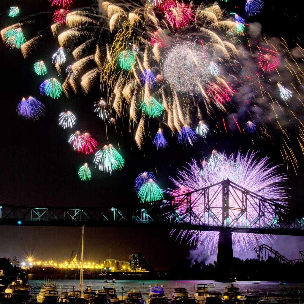@T1:« Les feux d’artifices de Montréal »
