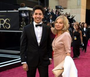 Yan Englang sur le tapis rouge de la prestigieuse cérémonie.