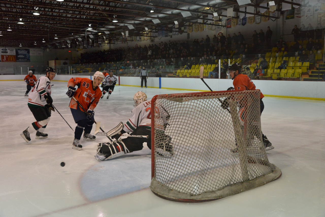 Le gardien de but du Plaza, Christian Lantin, a fait face à 92 lancers en deux matchs, ce week-end.
