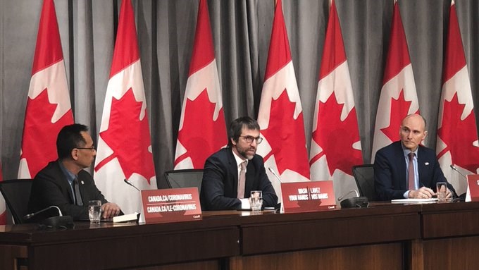 Le ministre du Patrimoine canadien Steven Guibeault a annoncé aujourd'hui trois mesures, dont une aide financière faisant partie des 30 M$ de la campagne publicitaire sur le COVID19, qui sera reversée  pour la "vaste majorité" aux médias traditionnels.