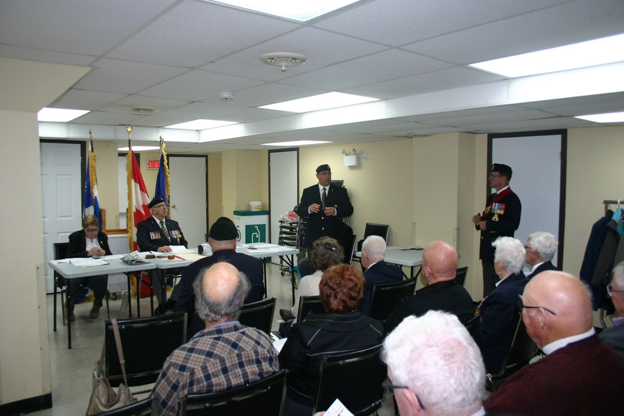 L'assemblée générale de la filiale 034 Arras Chambly (cette photo a été prise avant la COVID-19). 
