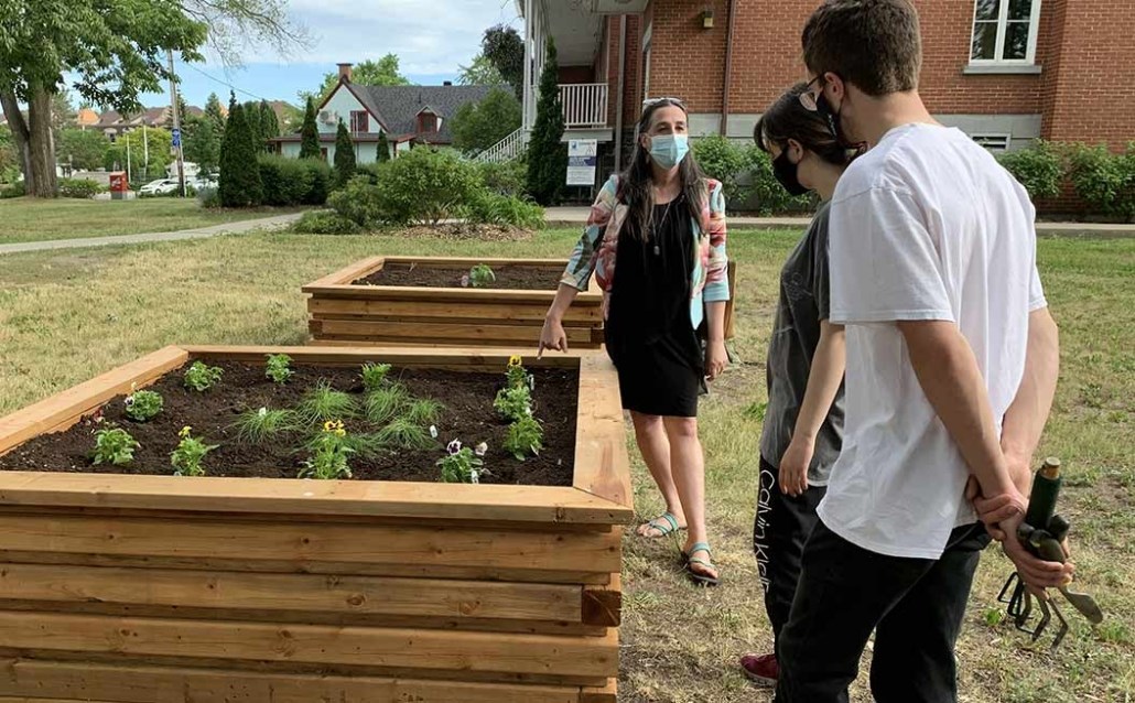Un jardin comestible dans le Vieux-Chambly