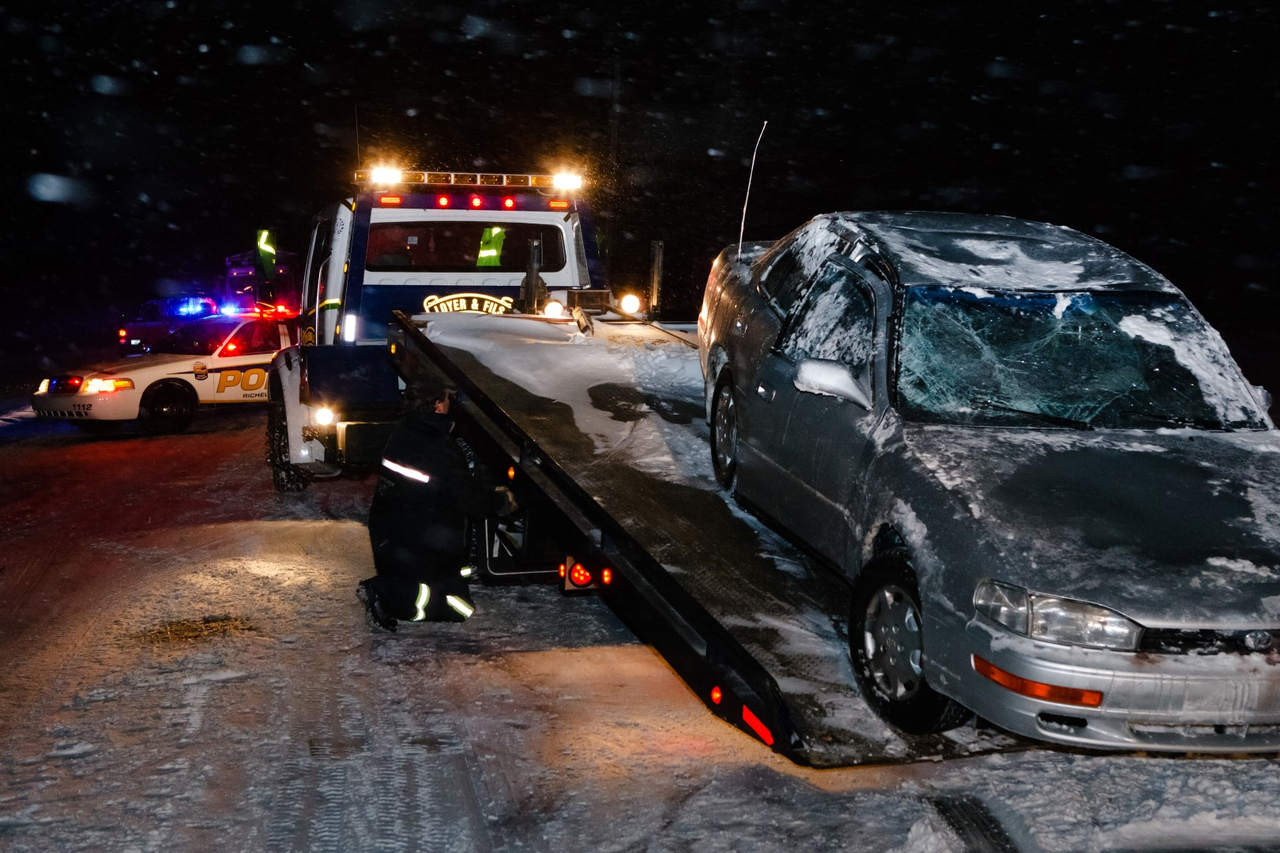 Une automobiliste a perdu la maîtrise de son véhicule vers 19 h sur le rang de la Rivière Sud, à Saint-Jean-Baptiste.