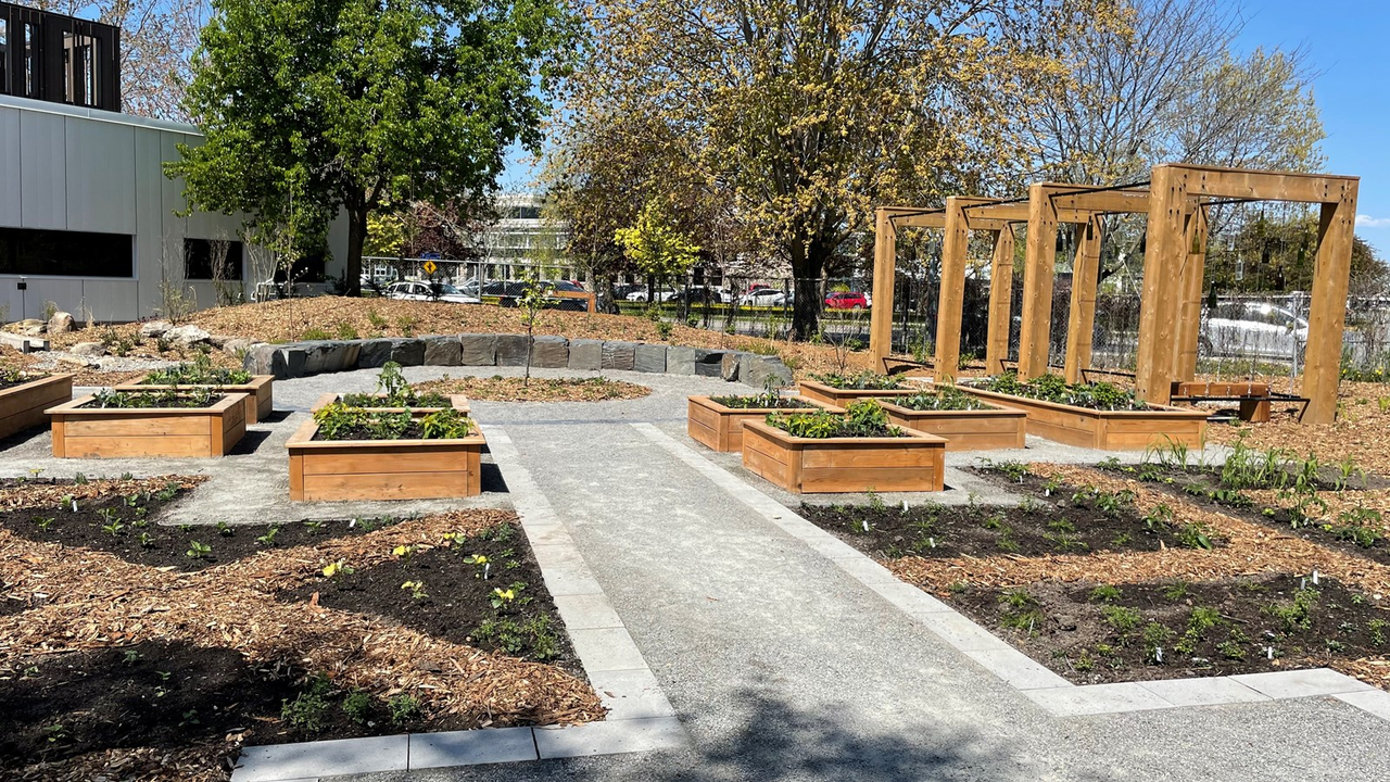 Inauguration du jardin InterLAB