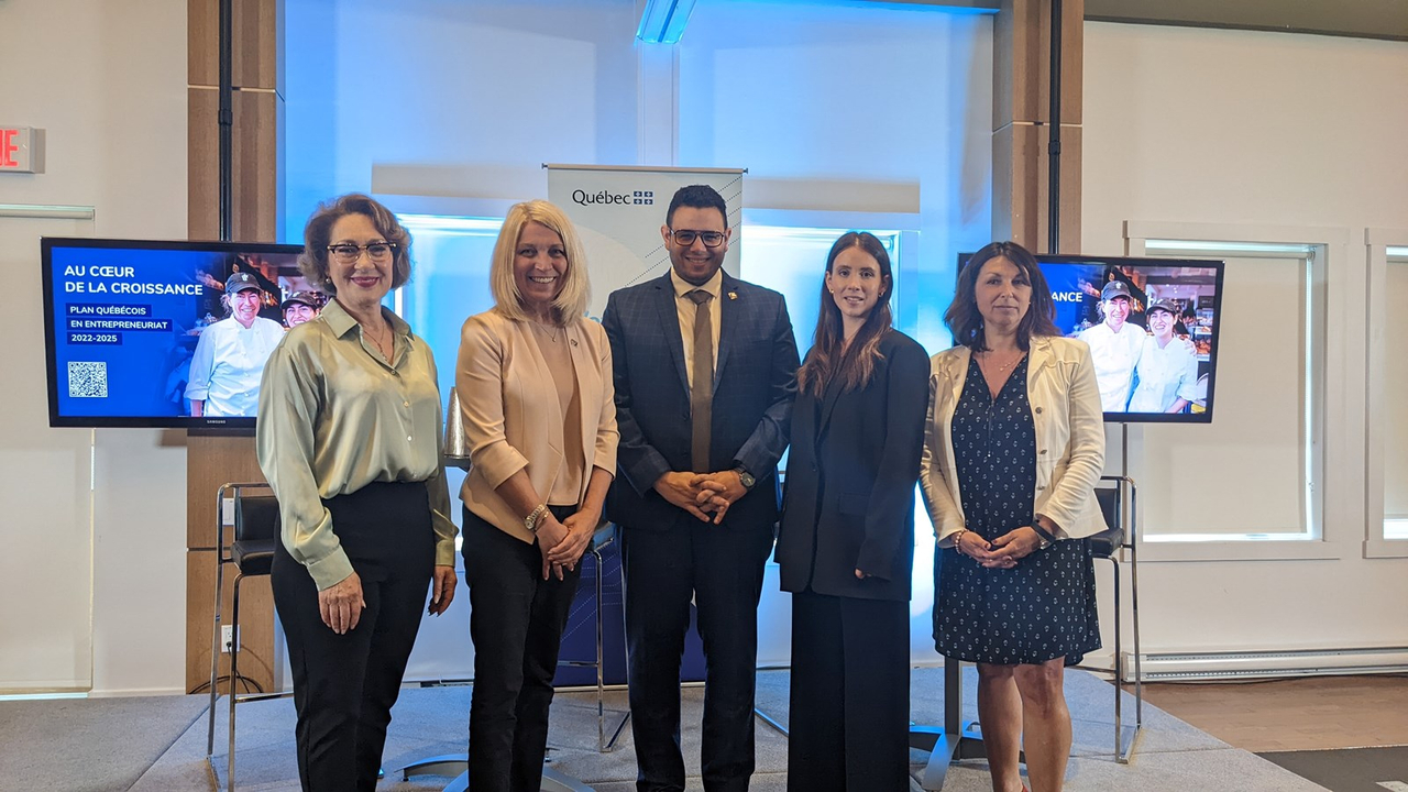 Québec annonce 121,7 M$ sur trois ans pour encourager l'entrepreneuriat