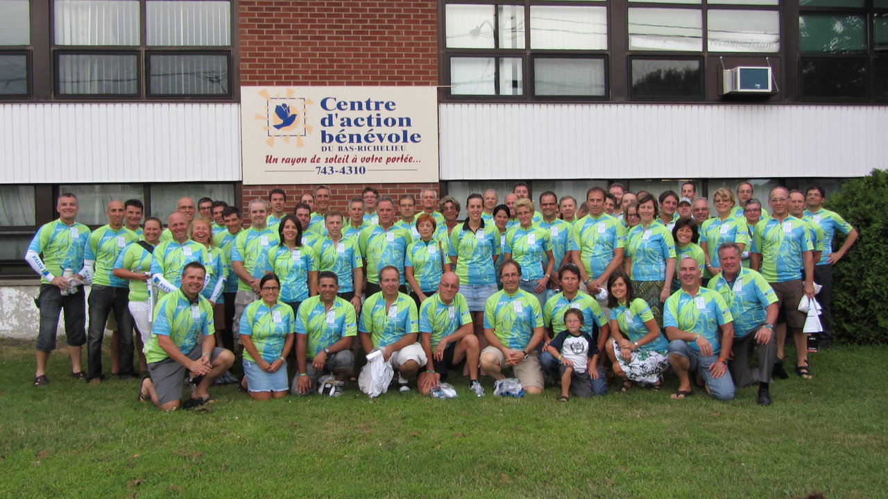 Plus d'une centaine de participants ont confirmé leur présence au Défi Vélo Lussier 2012.