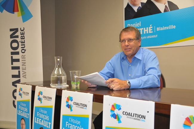 Daniel Ratthé dit qu’il se fera d’un devoir de rappeler au candidat du Lac St-Jean qu’il n’est pas le bienvenu à Blainville.