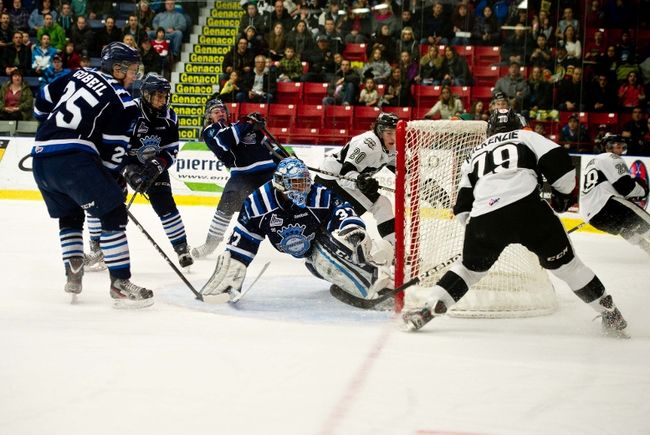 Appelé en renfort, Robert Mackenzie a inscrit son second but de la saison face aux Saguenéens.