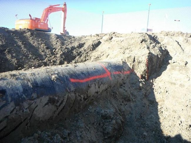 Les travaux sur la Côte des Anges sont actuellement en cours dans le secteur de Saint-Augustin à Mirabel. 