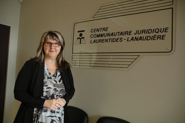 Me Caroline Blache, directrice générale du Centre communautaire juridique Laurentides-Lanaudière.