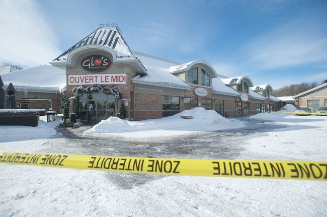 La police de Blainville enquête sur un feu qui a eu lieu au restaurant Gio’s Ristorante & Lounge de Blainville.