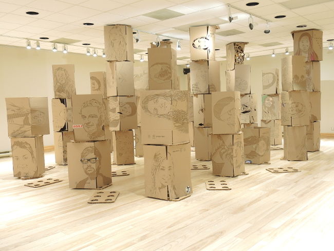 L’installation sera exposée au Collège Lionel-Groulx dès le 23 mai prochain.